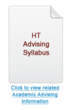 HT Academic Advising Syllabus