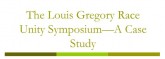Louis Gregory Symposium