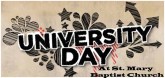 University Day at St. Mary