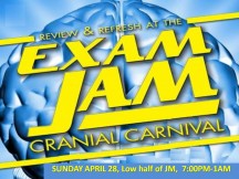 Exam Jam flyer