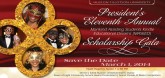 2014 President's MASKED Scholarship Gala Flyer