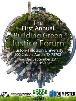 Building Green Justice Forum