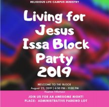 Living for Jesus_Issa Block Party 2019