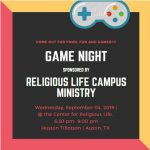 RLCM Mixer_Game Night 2019