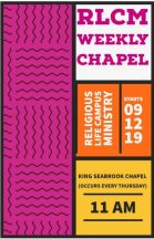 RLCM Weekly Chapel