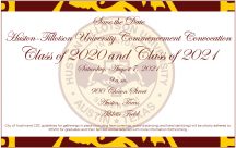 Commencement Save the Date