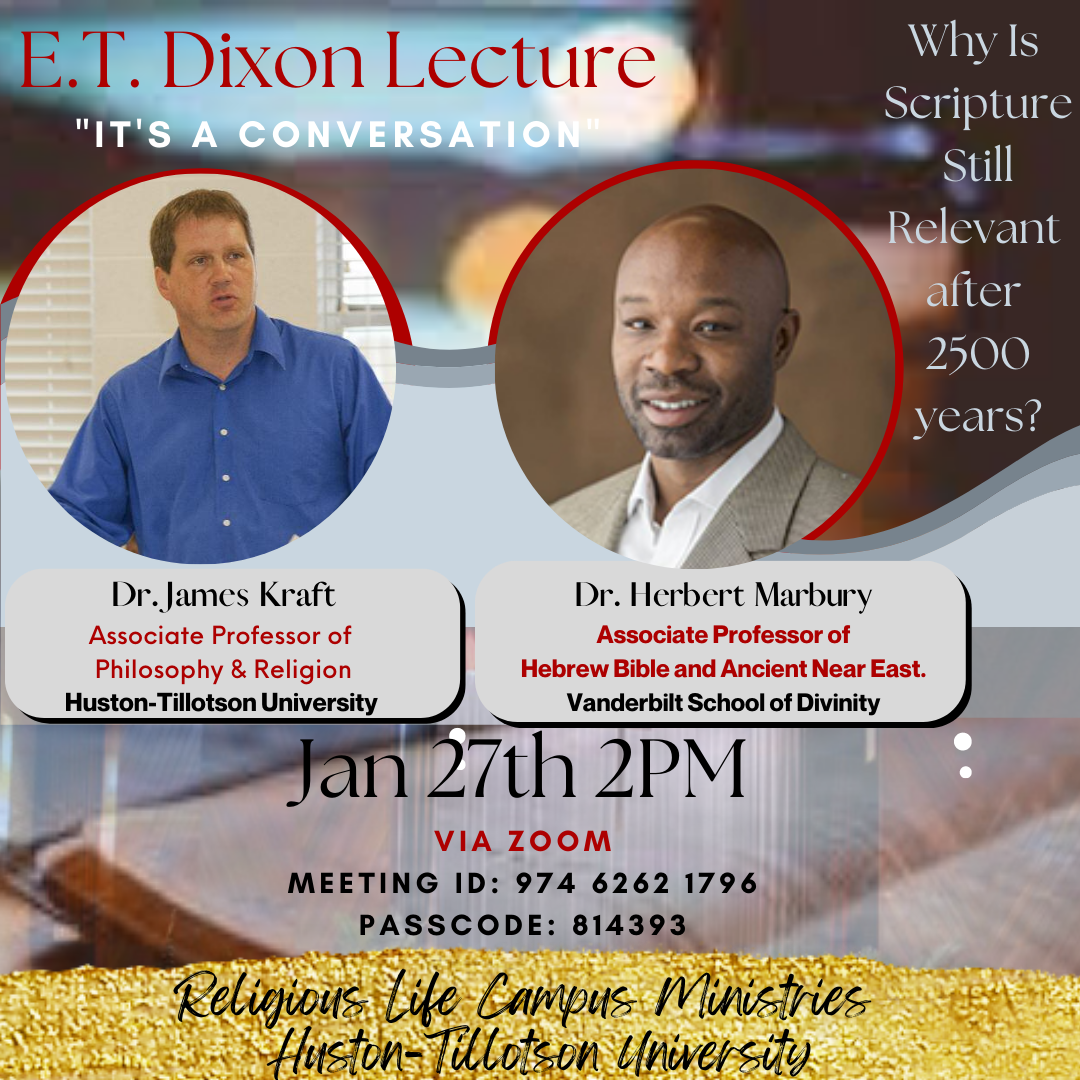 Bishop Dixon Lecture